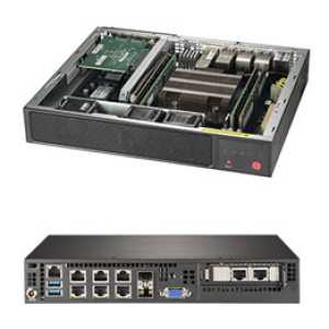 Supermicro SuperServer E300-9D-8CN8TP Intel SoC Black