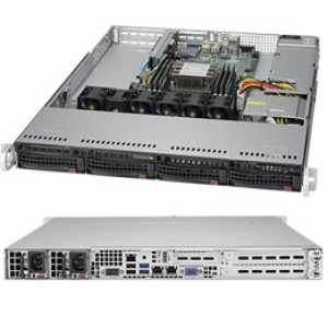 Supermicro SuperServer 5019P-WT Intel C622 LGA 3647 (Socket P) Rack (1U) Black