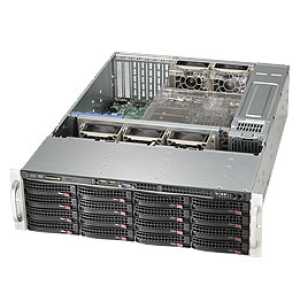 Supermicro SC836BE1C-R1K23B Rack Black 1200 W