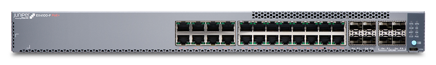 Juniper EX4100-F-24P Network Switch