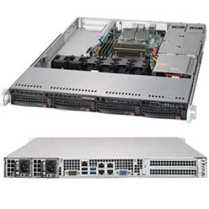 Supermicro SuperServer 5019S-W4TR Intel® C236 LGA 1151 (Socket H4) Rack (1U) Black