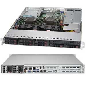 Supermicro SuperServer 1029P-WTR Intel® C621 LGA 3647 (Socket P) Rack (1U) Black