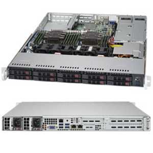 Supermicro SuperServer 1029P-WTRT Intel C622 LGA 3647 (Socket P) Rack (1U) Black