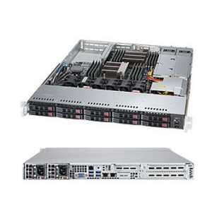Supermicro SuperServer 1028R-WTRT LGA 2011-v3 Rack (1U) Black