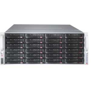 Supermicro SuperChassis 847BE1C4-R1K23LPB Rack Black 1200 W