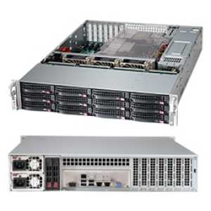 Supermicro SuperChassis 826BAC4-R1K23LPB Rack Black 1200 W