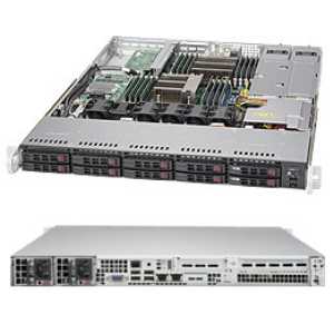 Supermicro SuperServer 1027R-WC1RT Intel® C602J LGA 2011 (Socket R) Rack (1U) Silver