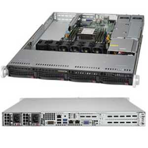 Supermicro SuperServer 5019P-WTR Intel C622 LGA 3647 (Socket P) Rack (1U) Black