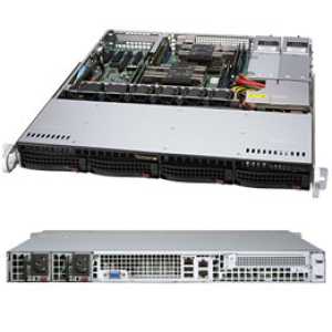 Supermicro SYS-6019P-MTR server barebone Intel® C621 LGA 3647 (Socket P) Rack (1U) Black