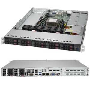 Supermicro SuperServer 1019P-WTR Intel C622 LGA 3647 (Socket P) Rack (1U) Black