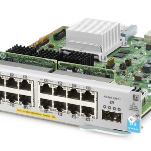HPE 20-port BASE-T + MACsec / 1-port 40GbE QSFP+ v3 z network switch module