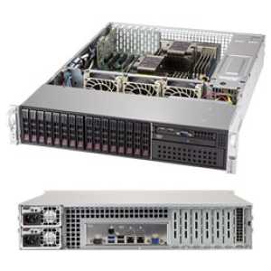 Supermicro SYS-2029P-C1RT server barebone Intel C622 LGA 3647 (Socket P) Rack (2U) Black