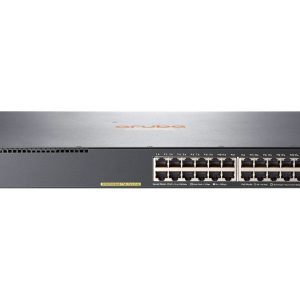 Hewlett Packard Enterprise Aruba 2540 24G PoE+ 4SFP+ Managed L2 Gigabit Ethernet (10/100/1000) Power over Ethernet (PoE) 1U Grey