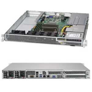 Supermicro SuperServer 1019S-WR LGA 1151 (Socket H4) Rack (1U) Black