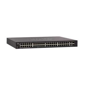 Cisco SG250-50P Smart Switch | 50 Ports | 48 RJ45 Ports | 2 SFP Combo Ports | 375W | Limited Lifetime Protection (SG250-50P-K9-UK)