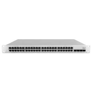 Cisco Meraki MS210-48LP-HW | 48-Port + Switch Layer 2| 370W Budget | Cloud-